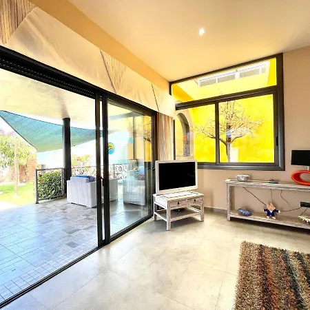Vila Estupenda Con Wifi, Piscina Privada, Bbq En Tenerife Sur *