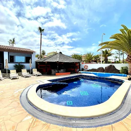 Vila Estupenda Con Wifi, Piscina Privada, Bbq En Tenerife Sur