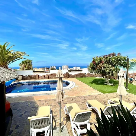 Estupenda Con Wifi, Piscina Privada, Bbq En Tenerife Sur Vila *