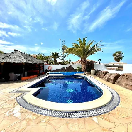 Vila Estupenda Con Wifi, Piscina Privada, Bbq En Tenerife Sur Costa Adeje (Tenerife)